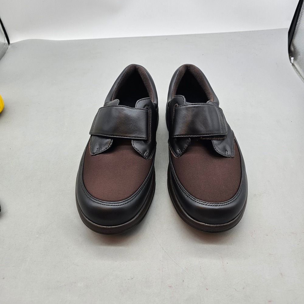 PW Minor Natural Strap II Mens 8.5 Dark Brown Leather Walking Shoes M60250